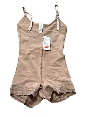 NWT LYCRA Tan Cocoa FAJA Shapewear for faja butt Lifting and Tummy Control S /32